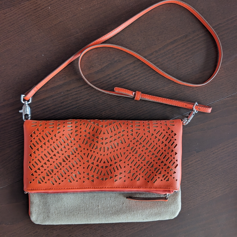 Crossbody Clutch - Orange